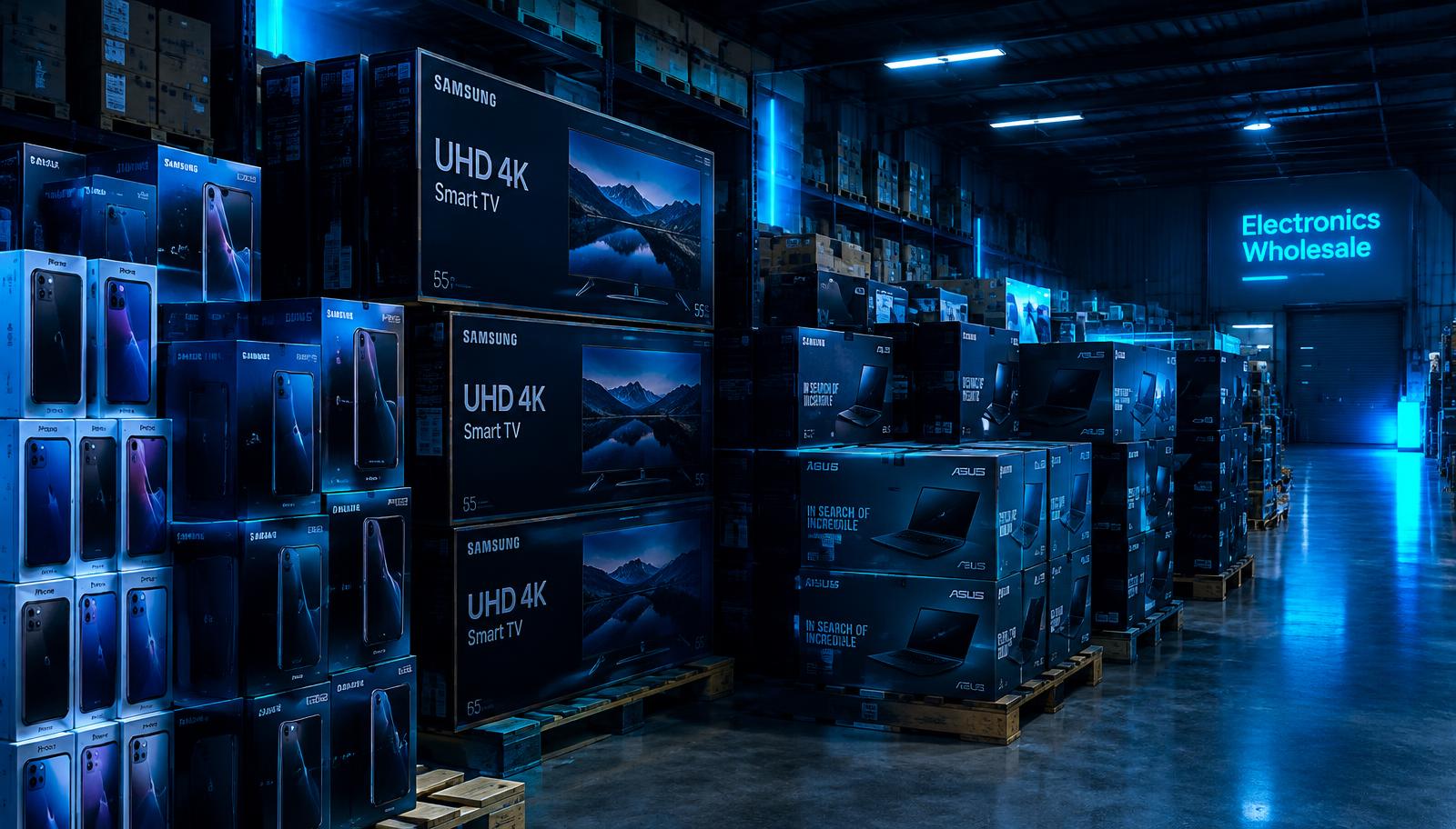 Electronics warehouse